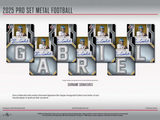 2025 Leaf Pro Set Metal Football Hobby Box