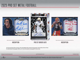 2025 Leaf Pro Set Metal Football Hobby Box