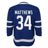 Toronto Maple Leafs Blue Premier Preschool Ages 4-7 Years Old Hockey Jersey - Auston Matthews