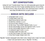 2026 Rittenhouse Star Trek Voyager Archives & Inscriptions Hobby Box 24 Packs Per Box, 5 Cards Per Pack