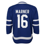Toronto Maple Leafs Toddler Ages 2-4T Mitch Marner Blue Premier - Player Hockey Jersey