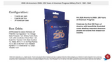 2026 Historic Autographs America's 250th Anniversary Part 2: Military Hobby Box 6 Packs Per Box, 5 Cards Per Pack