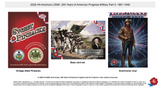 2026 Historic Autographs America's 250th Anniversary Part 2: Military Hobby Box 6 Packs Per Box, 5 Cards Per Pack