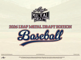 2026 Leaf Metal Draft Baseball Hobby Box 9 Cards Per Box
