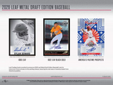 2026 Leaf Metal Draft Baseball Mega Jumbo Box 14 Cards Per Box