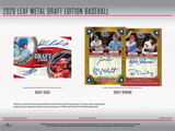 2026 Leaf Metal Draft Baseball Mega Jumbo Box 14 Cards Per Box