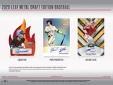 2026 Leaf Metal Draft Baseball Mega Jumbo Box 14 Cards Per Box