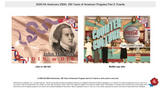 2026 Historic Autographs America's 250th Anniversary Part 2: Events Hobby Box 6 Packs Per Box, 5 Cards Per Pack