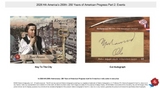 2026 Historic Autographs America's 250th Anniversary Part 2: Events Hobby Box 6 Packs Per Box, 5 Cards Per Pack
