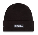 Baltimore Ravens NFL Football New Era 2025 Inspire Change Cuffed Knit Hat - Black