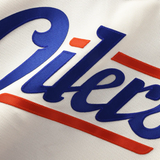 Men's Edmonton Oilers Fanatics Light Beige Alternate Authentic Pro Jersey