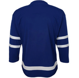 Toronto Maple Leafs Infant Ages 12-24 Months Blank Blue Premier - Player Hockey Jersey