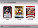 2026 Leaf Metal Ring Kings Boxing Hobby Box 3 Cards Per Box