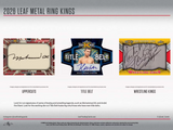 2026 Leaf Metal Ring Kings Boxing Hobby Box 3 Cards Per Box