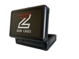 Zion Case - Single Graded Card Black Briefcase Style Case Protector -  Holds Size 6.75x4.75x2.5