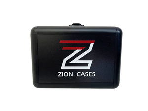 Zion Case - Single Graded Card Black Briefcase Style Case Protector -  Holds Size 6.75x4.75x2.5