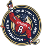 Alexander Ovechkin Washington Capitals NHL TSV 895 Goals Collector Enamel Pin