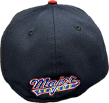 Men's Major League New Era Red/Navy 59Fifty Fitted Hat - 1989 Baseball Film/Movie Logo