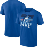 Men's Toronto Blue Jays Vladimir Guerrero Jr. Royal 2025 American League Championship Series MVP T-Shirt