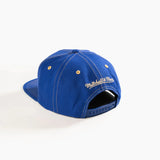 Men's Toronto Maple Leafs Mitchell & Ness Blue Contrast Natural Snapback Hat