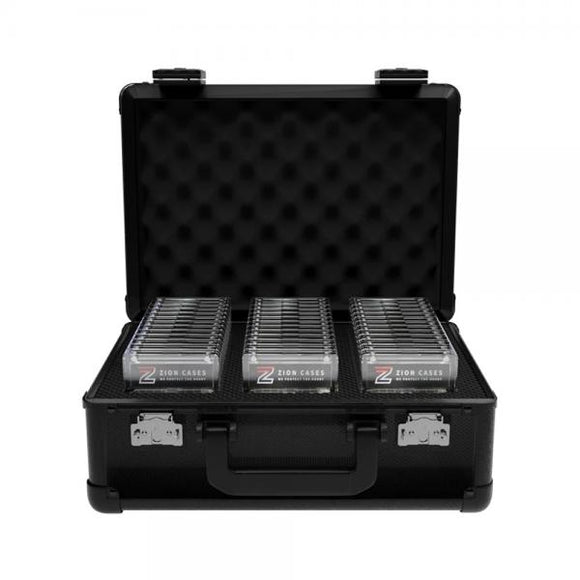 Zion Case - Lock Case Slab Case X Black Diamond 3 Rows - 14L x 10W x 6.75H