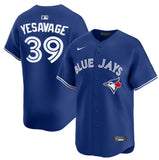 Men's Toronto Blue Jays Nike Royal Blue Alternate Limited Baseball Jersey -  Trey Yesavage