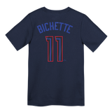 Kids Toronto Blue Jays Bo Bichette Nike Navy 2024 City Connect Name & Number T-Shirt - 3 Size Groups