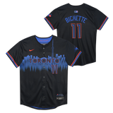 Kids Bo Bichette Toronto Blue Jays Nike 2024 City Connect Limited Player Navy Jersey - 4 Size Groups