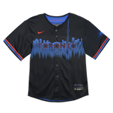 Kids Toronto Blue Jays Nike 2024 City Connect Limited Blank Navy Jersey - 4 Size Groups (Copy)