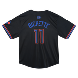 Kids Bo Bichette Toronto Blue Jays Nike 2024 City Connect Limited Player Navy Jersey - 4 Size Groups