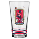 Washington Capitals Alexander Ovechkin NHL All-Time Leading Goal Scorer 16oz. Mixing Glass