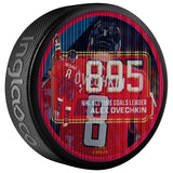 Alexander Ovechkin Washington Capitals NHL All-Time Leading Goal Scorer Lenticular Puck