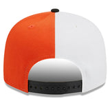 Men's New Era Orange/Black Cincinnati Bengals 2023 Sideline Primary Logo 9FIFTY Snapback Hat