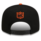 Men's New Era Cream/Black Cincinnati Bengals 2023 Sideline Historic 9FIFTY Snapback Hat