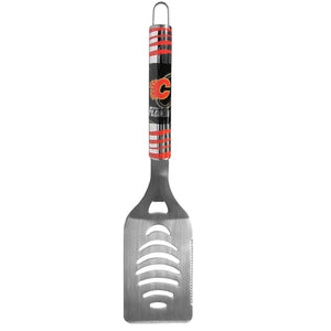 Calgary Flames NHL Hockey Tailgater Stainless Steel Spatula  - With Bottle Opener