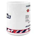 2025 Team Canada NHL Inglasco 2025 4 Nations Face-Off Champions 15oz. Roster Mug