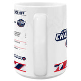 2025 Team Canada NHL Inglasco 2025 4 Nations Face-Off Champions 15oz. Roster Mug