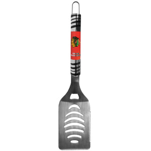 Chicago Blackhawks NHL Hockey Tailgater Stainless Steel Spatula  - With Bottle Opener