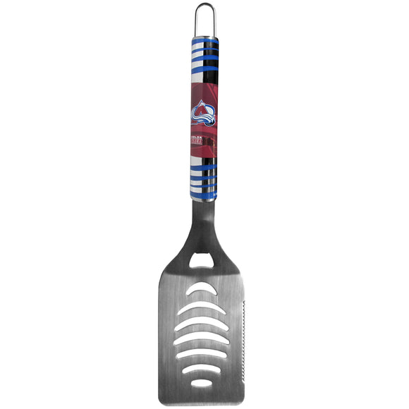 Colorado Avalanche NHL Hockey Tailgater Stainless Steel Spatula  - With Bottle Opener