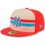 Men's New York Yankees New Era Tan/Coral 2024 MLB All-Star Game 59FIFTY Fitted Hat