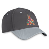 Arizona Coyotes Fanatics Branded Authentic Pro Home Ice Flex Hat - Charcoal/Gray