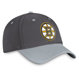 Boston Bruins Fanatics Branded Authentic Pro Home Ice Flex Hat - Charcoal/Gray