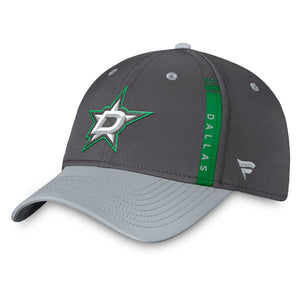 Dallas Stars Fanatics Branded Authentic Pro Home Ice Flex Hat - Charcoal/Gray