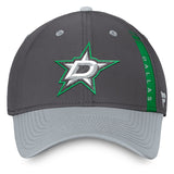 Dallas Stars Fanatics Branded Authentic Pro Home Ice Flex Hat - Charcoal/Gray