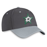 Dallas Stars Fanatics Branded Authentic Pro Home Ice Flex Hat - Charcoal/Gray
