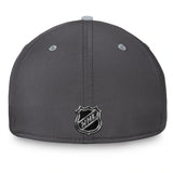 Montreal Canadiens Fanatics Branded Authentic Pro Home Ice Flex Hat - Charcoal/Gray