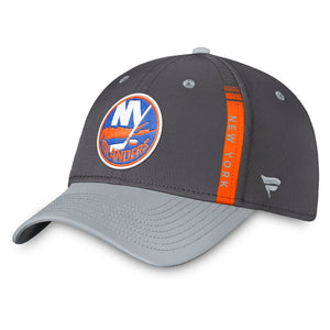 New York Islanders Fanatics Branded Authentic Pro Home Ice Flex Hat - Charcoal/Gray