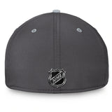 Pittsburgh Penguins Fanatics Branded Authentic Pro Home Ice Flex Hat - Charcoal/Gray