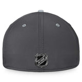 St Louis Blues Fanatics Branded Authentic Pro Home Ice Flex Hat - Charcoal/Gray