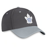 Toronto Maple Leafs Fanatics Branded Authentic Pro Home Ice Flex Hat - Charcoal/Gray